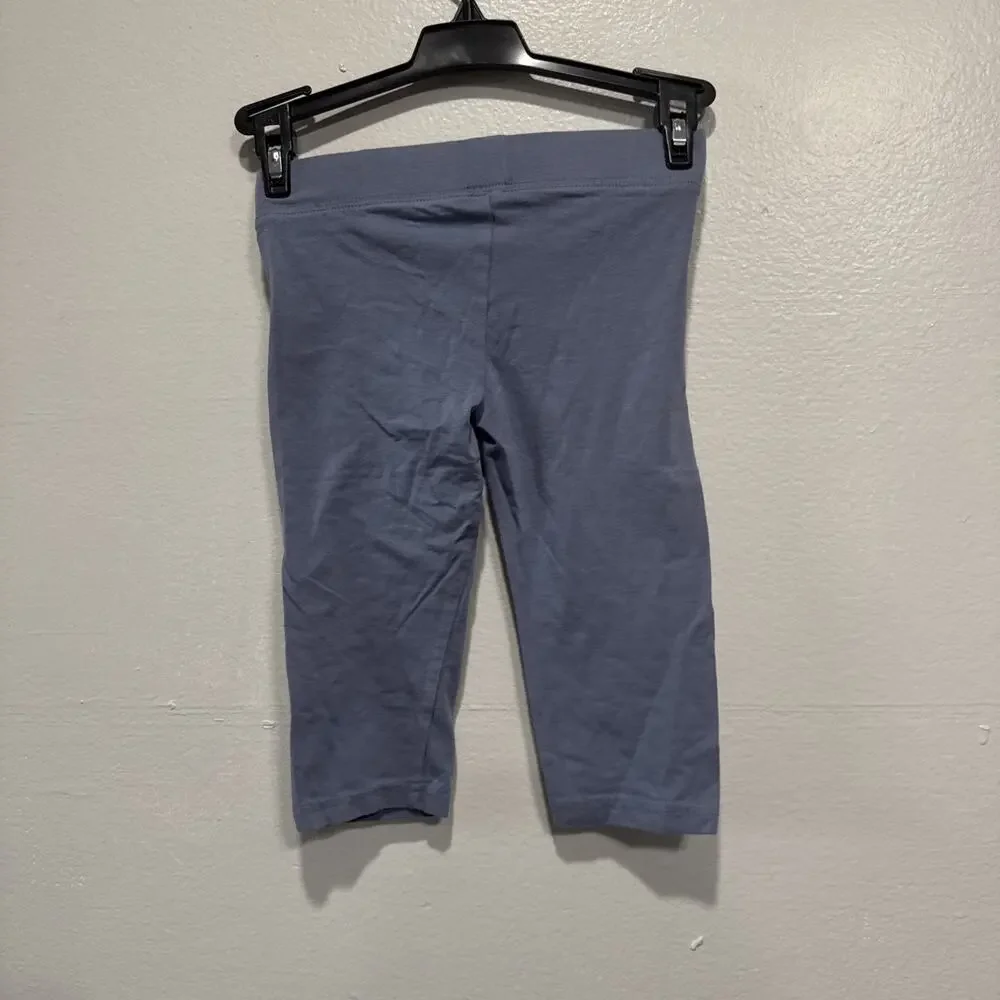Lot Of 3 Carters Velvet Pants, Pink Black Bow Top, Cropped Leggings Girls Sz 6